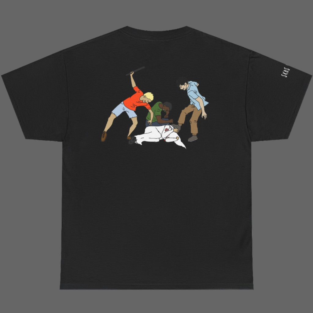 MAKE RACISTS SCARED AGAIN t-shirt